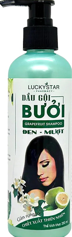 Sản phẩm Dầu Gội Bưởi LUCKY STAR Giảm Rụng Hiệu Quả | 250ml