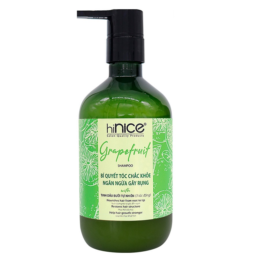 Sản phẩm Dầu Gội HINICE Grapefruit Giúp Tóc Chắc Khỏe Ngăn Ngừa Rụng Tóc | 260g