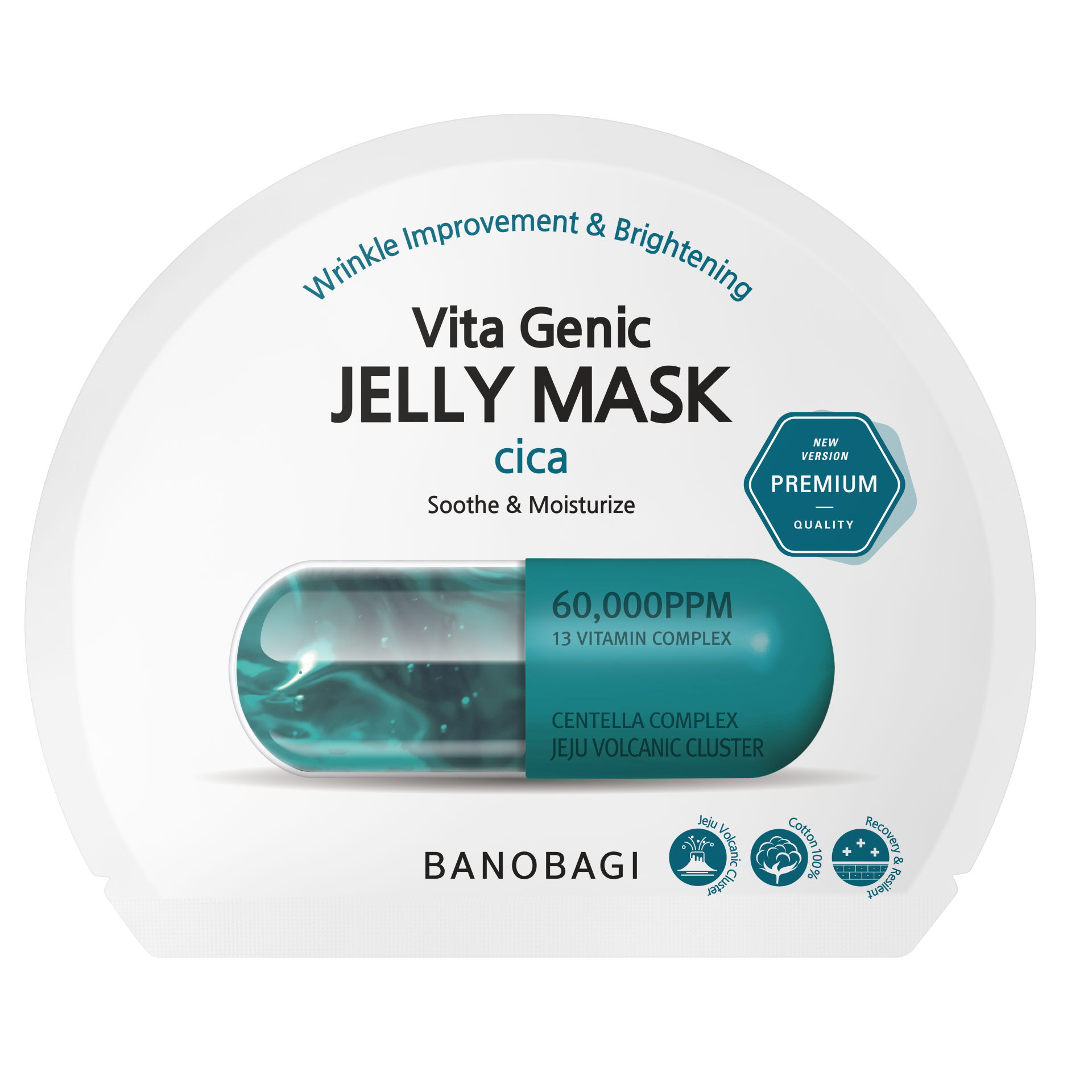 Sản phẩm Mặt Nạ BANOBAGI Vita Genic Jelly Mask Cica | 30g
