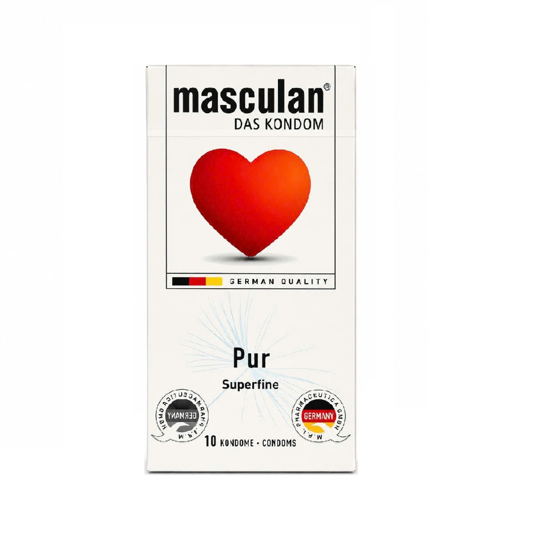 Sản phẩm Bao Cao Su MASCULAN Pur Superfine | 10 cái
